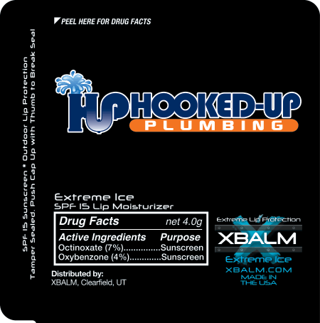Hooked-Up Plumbing flat label artwork